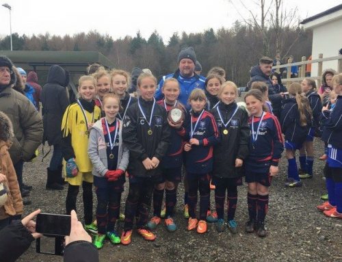 Wickersley Youth Junior Football Club Under 11 Girls win league shield